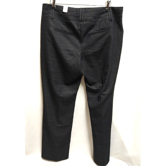 WOMENS MAURICES BRAND SLACKS, SIZE 16, CHARCOL‎ GRAY, FAUX POCHETS, STYLISH - Picture 2 of 12
